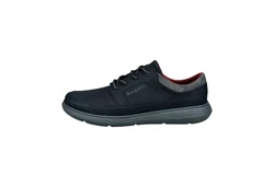 bugatti Sneaker Schwarz/Hellblau/Dunkelblau/Blau
