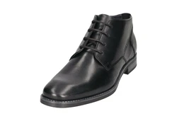 bugatti Schnürstiefel Braun/Schwarz/Hellblau