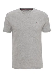 Tommy Hilfiger Underwear T-Shirt mit Logo-Stickerei Grau/Hellgrau