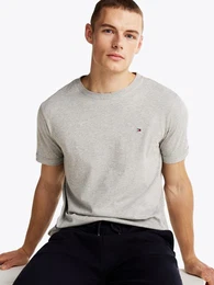 T-Shirt mit Logo-Stickerei