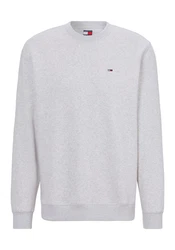Tommy Jeans Sweatshirt TJM REG S FLAG CREW Grau/Hellgrau