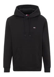 Tommy Jeans Sweatshirt TJM REG S FLAG HOODIE Schwarz