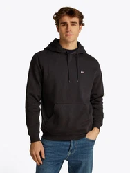 Tommy Jeans Sweatshirt TJM REG S FLAG HOODIE Schwarz