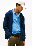 Tommy Jeans Sweatshirt TJM REG S FLAG ZIP FLEECE THRU Dunkelblau