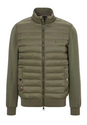 Tommy Hilfiger Jacke MIX MEDIA STAND CLLR grn/battle grn