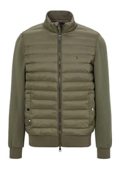 Tommy Hilfiger Jacke MIX MEDIA STAND CLLR grn/battle grn