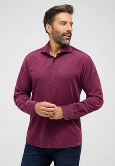Eterna Langarmhemd MODERN FIT Dunkelrot/Bordeaux/Rosa/Lila Eterna Langarmhemd MODERN FIT Dunkelrot/Bordeaux/Rosa/Lila