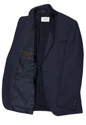 Carl Gross Sakko Dunkelblau/Hellblau/Blau