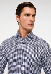 Eterna Businesshemd Blau/Dunkelblau/Hellblau
