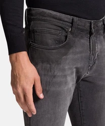 Baldessarini Weite Jeans Dunkelgrau/Grau/Hellgrau