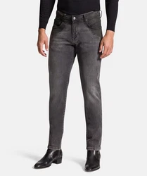 Baldessarini Weite Jeans Dunkelgrau/Grau/Hellgrau