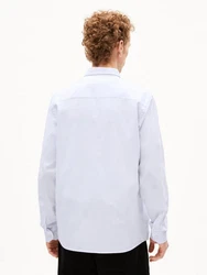 Armedangels Langarmhemd Quaasa Regular Fit Hemd Weiß