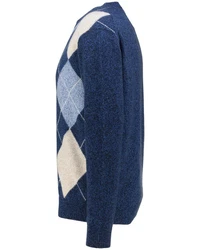 Gant Strickpullover Dunkelblau/Hellblau/Blau