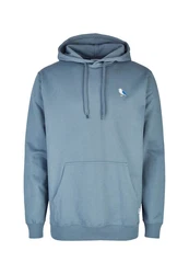 Cleptomanicx Hooded Embro Gull 2 Sweatshirt dunkelgrau/grau