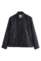 Next Hemdjacke (1-St) Grau/Dunkelgrau/Schwarz/Rosa