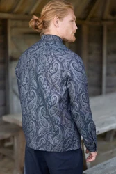 Next Hemdjacke (1-St) Grau/Dunkelgrau/Schwarz/Rosa