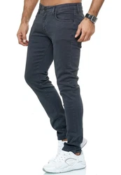 Red Bridge Herren Jeans Hose Slim-Fit Röhrenjeans Denim Colored Dunkelblau/Grau/Hellblau/Dunkelgrau