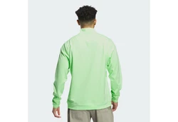 adidas Performance Sweatshirt ELEVATED 1/4-ZIP PULLOVER Hellgrün/Grün/Neonfarben