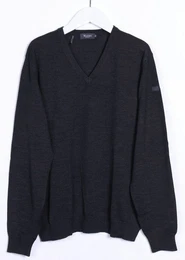 Sweatshirt Pullover V-Ausschnitt 1/1 Arm