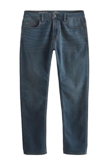 Next Slim-fit-Jeans mit Komfortstretch Blau/Dunkelblau/Hellblau