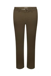 Esprit Anzughose Khaki/Dunkelgrün