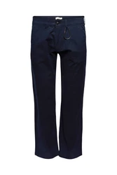 Esprit Anzughose Dunkelblau/Blau