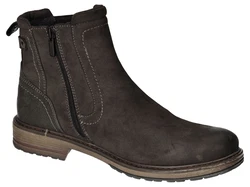 Mustang Stiefelette Chelseaboots Dunkelbraun/Braun/Grau/Khaki/Schwarz