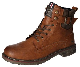 Schnrboots Worker Boots, Herbstschuh, Stiefel mit Anziehlasche