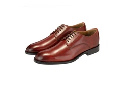 JOOP! Herren Lace Up Lusso Santinos Sneaker Braun/Orange/Rot