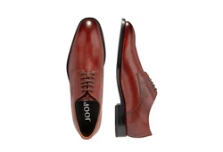 JOOP! Herren Lace Up Lusso Santinos Sneaker Braun/Orange/Rot