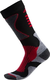 Strmpfe Ux.-Strumpf New Nils BLACK/RED.