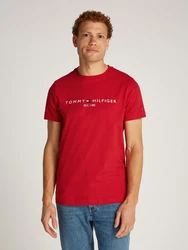 TOMMY HILFIGER T-Shirt Rot/Dunkelrot