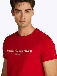 TOMMY HILFIGER T-Shirt Rot/Dunkelrot