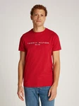 TOMMY HILFIGER T-Shirt Rot/Dunkelrot