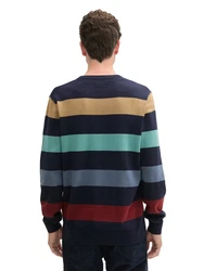 TOM TAILOR Strickpullover Mischfarben