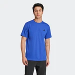 adidas Performance T-Shirt TRAIN ESSENTIALS COMFORT TRAINING Blau/Hellblau