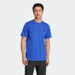 adidas Performance T-Shirt TRAIN ESSENTIALS COMFORT TRAINING Blau/Hellblau
