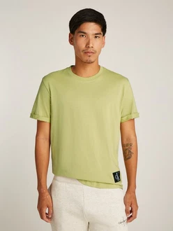 Calvin Klein Jeans T-Shirt kiwi/schwarz