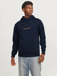 JACK & JONES Sweatshirt JJTree marine/orange