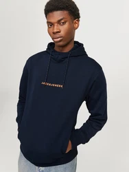 JACK & JONES Sweatshirt JJTree marine/orange