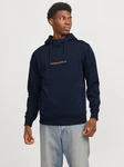 JACK & JONES Sweatshirt JJTree marine/orange