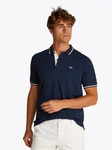 Tommy Jeans Poloshirt Dunkelblau/Hellblau/Blau Tommy Jeans Poloshirt Dunkelblau/Hellblau/Blau