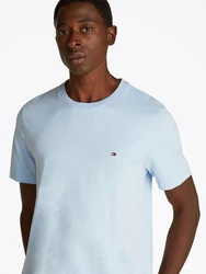 TOMMY HILFIGER T-Shirt 'Ess Seasonal' Hellblau/Blau