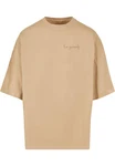 Merchcode T-Shirt Love Yourself Huge Tee Beige/Khaki/Braun