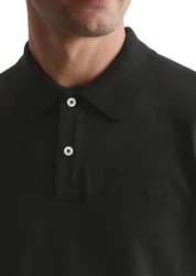 Marc O'Polo Langarm-Poloshirt Dunkelgrau/Khaki/Hellgrau/Grau/Schwarz