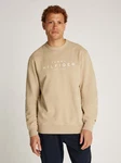 Tommy Hilfiger Sweatshirt mit Logo Khaki/Beige