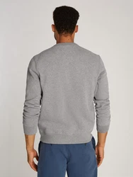 Tommy Hilfiger Sweatshirt mit Logo Grau/Dunkelgrau/Dunkelrot/Hellgrau