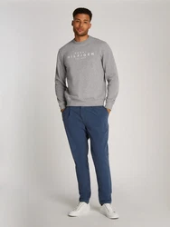 Tommy Hilfiger Sweatshirt mit Logo Grau/Dunkelgrau/Dunkelrot/Hellgrau