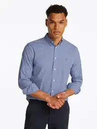 Businesshemd FLEX POPLIN GINGHAM RF SHIRT mit Karomuster