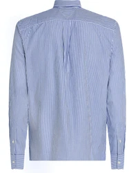 TOMMY HILFIGER Hemd blau/optic wei